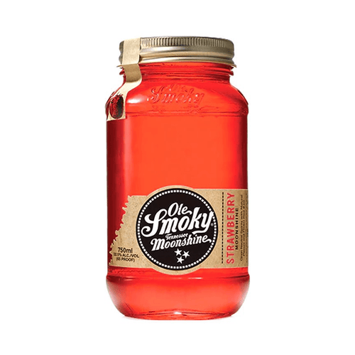 Ole Smoky Strawberry Moonshine 750ml - Shop Buzzed