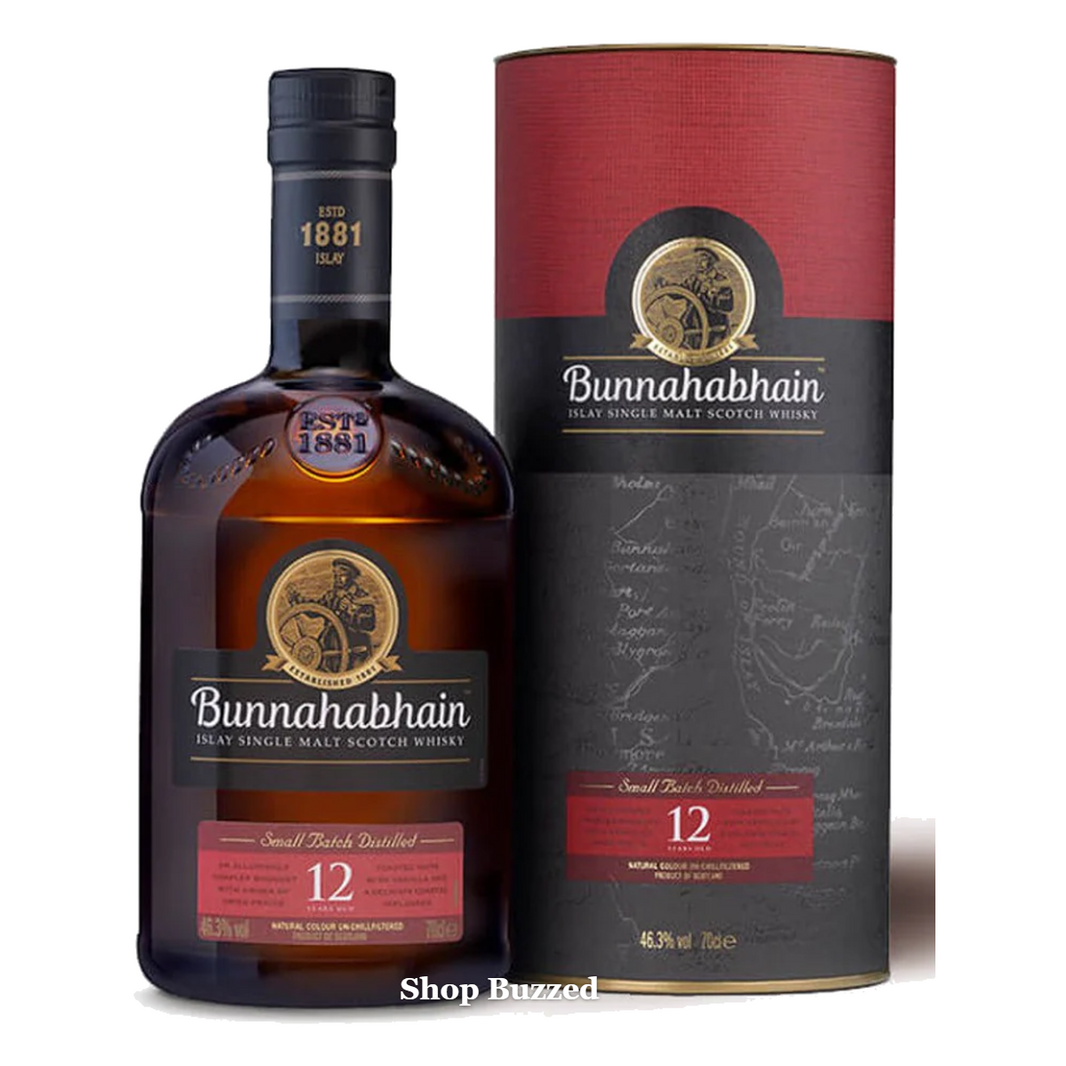 [Sell Online][Bunnahabhain] 12 Year Old Single Malt Scotch Whisky 750ml