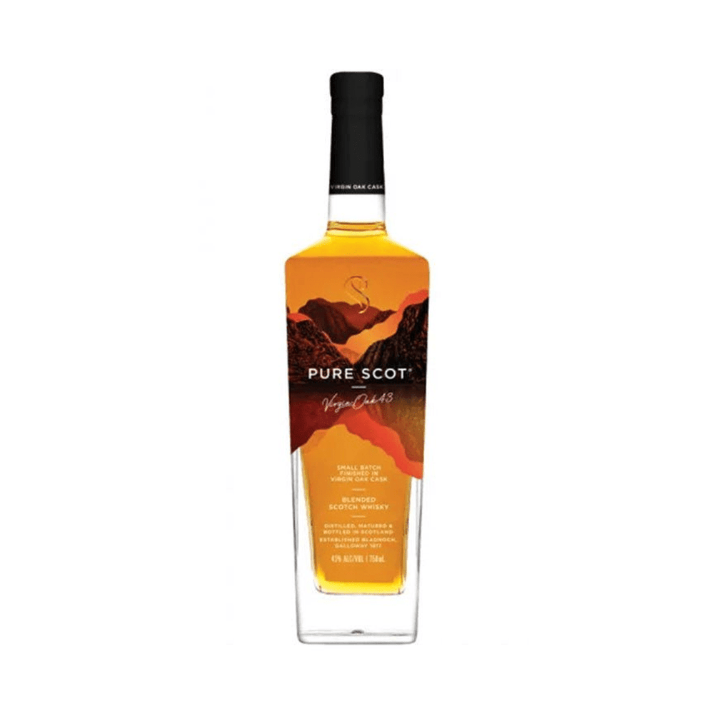 Pure Scot Virgin Oak Blended Scotch Whisky 750ml - Shop Buzzed