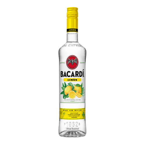 Bacardi Limón Rum 750ml - Shop Buzzed