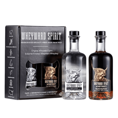 Wheyward Spirit The Spirited Sampler a Two-Bottle Set 375 ml - Shop Buzzed