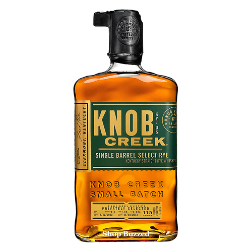 Top Shelf Knob Creek Single Barrel Select Rye 750ml - Shop Buzzed