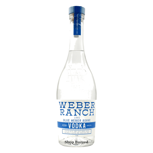 Weber Ranch Blue Weber Agave Vodka 750ml - Shop Buzzed