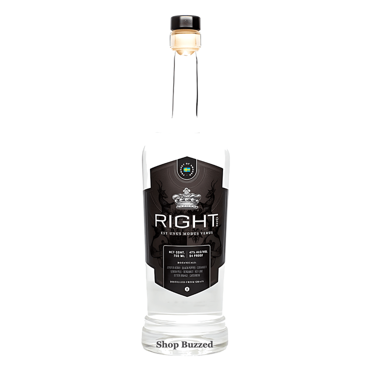 Right Gin 750ml - Shop Buzzed
