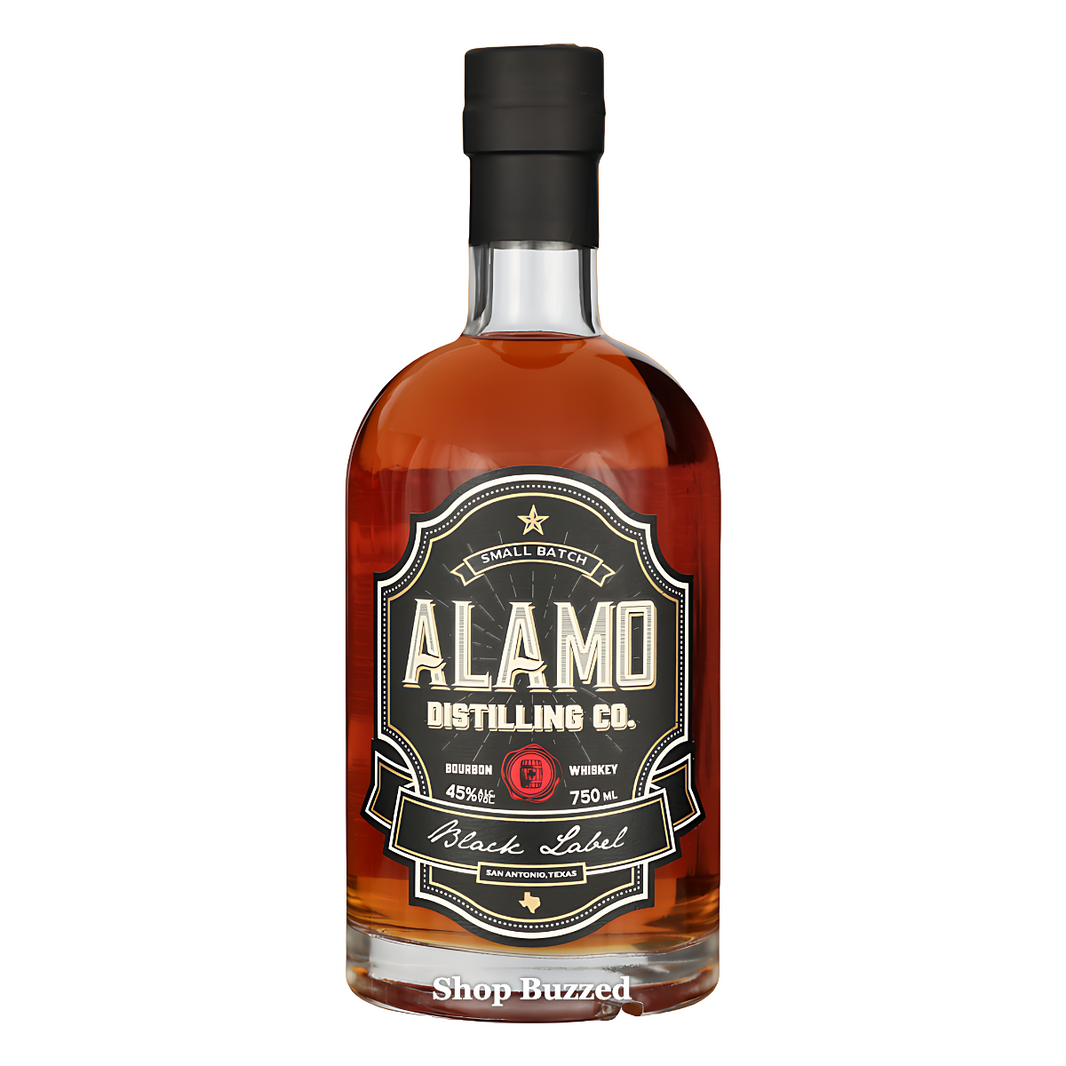 Alamo Black Label Bourbon Whiskey 750ml