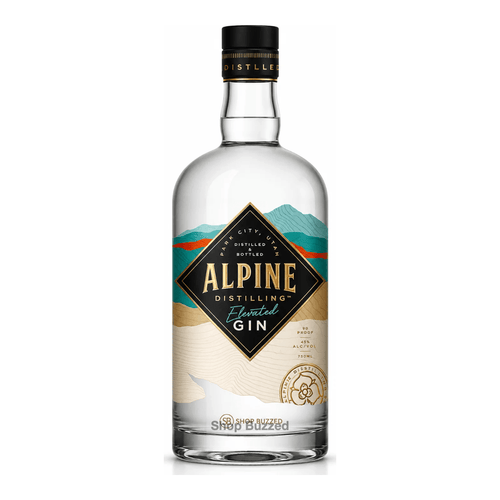 Alpine Distilling Elevated Gin 700 ML - Shop Buzzed
