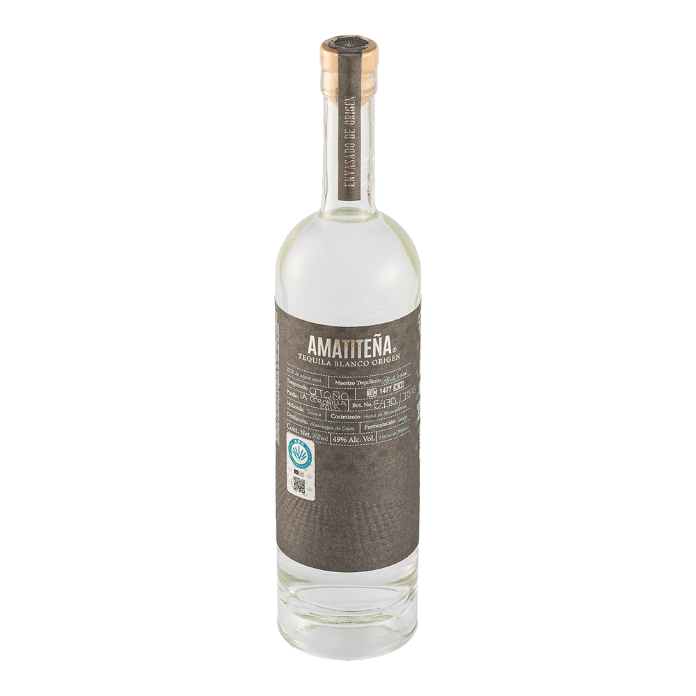 Amatitena Blanco Origen Tequila 750ml - Shop Buzzed