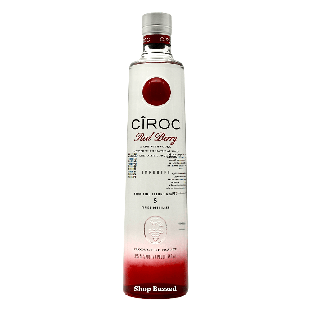 Ciroc Red Berry 750ml - Shop Buzzed