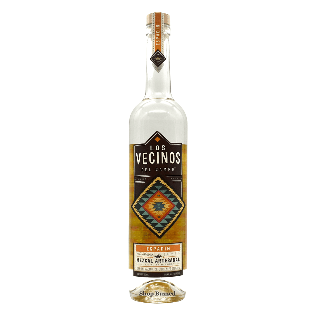 Los Vecinos Del Campo Espadin Mezcal Joven Artesanal 750ml - Shop Buzzed