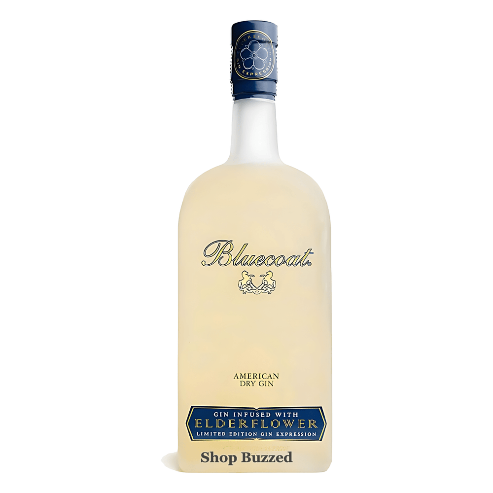 Bluecoat American Dry Gin Elderflower 750ml - Shop Buzzed