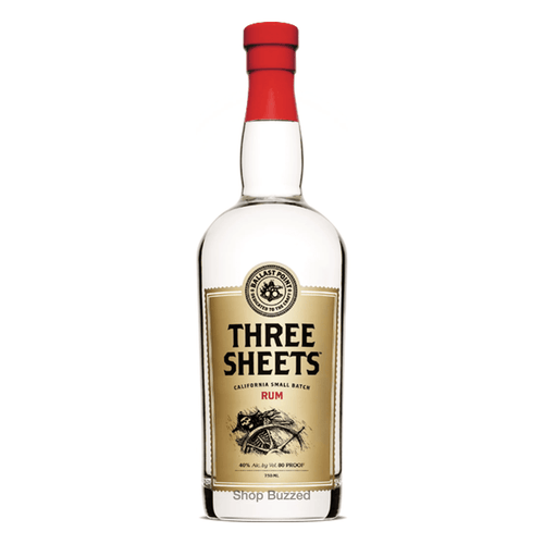 Ballast Point Three Sheets Barrel Aged Rum 80proof 750ml - Shop Buzzed