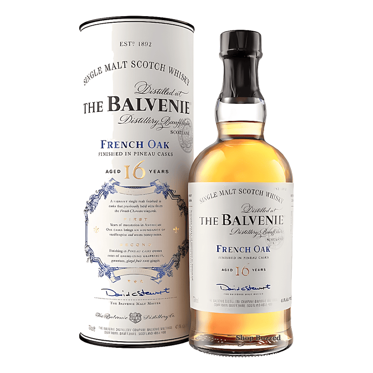The Balvenie 16 Year French Oak Single Malt Scotch 750ml - Shop Buzzed