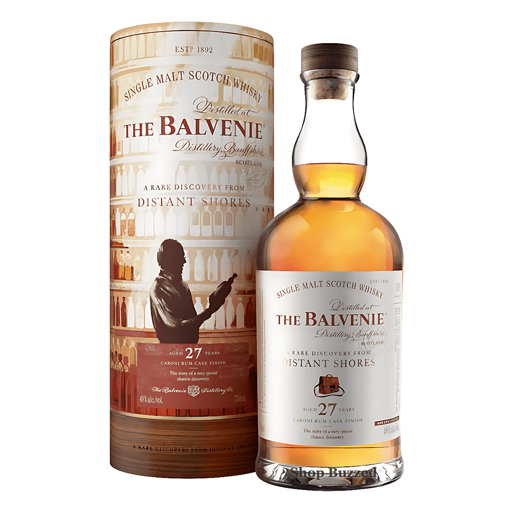 The Balvenie 27 Year A Rare Discovery From Distant Shores Single Malt Scotch 750ml - Shop Buzzed