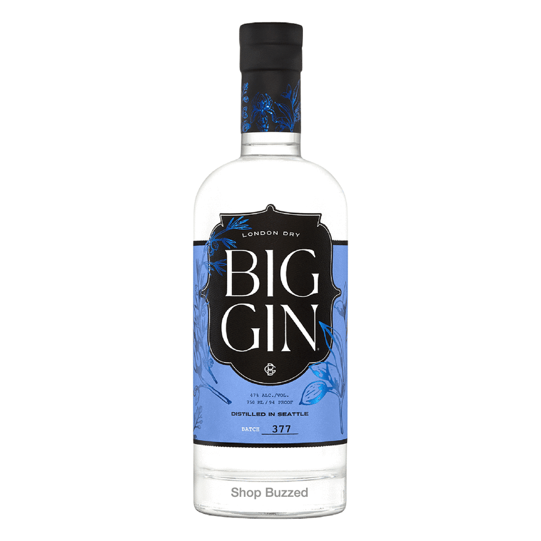 Big Gin London Dry Gin 750ml - Shop Buzzed