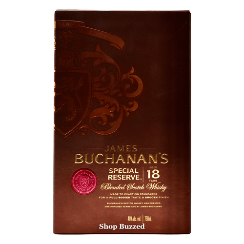 Buchanan's 18 Year Special Reserve Blended Scotch Whisky 750ml - Shop Buzzed