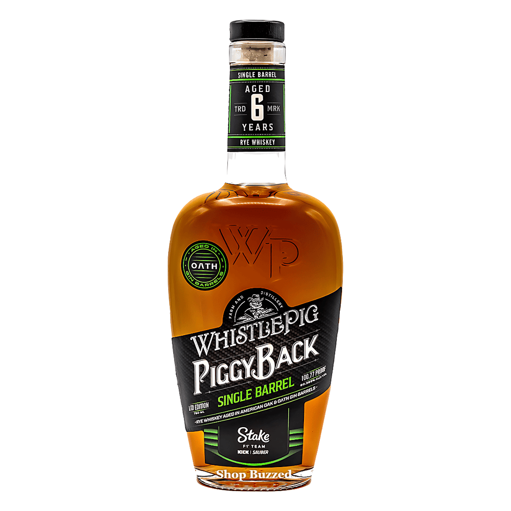 Whistlepig Piggyback Single Barrel Stake F1 750ml - Shop Buzzed