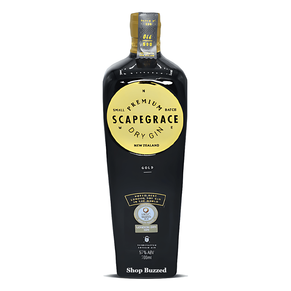 Scapegrace Premium Dry Gin Small Batch (Gold) 750ml - Shop Buzzed