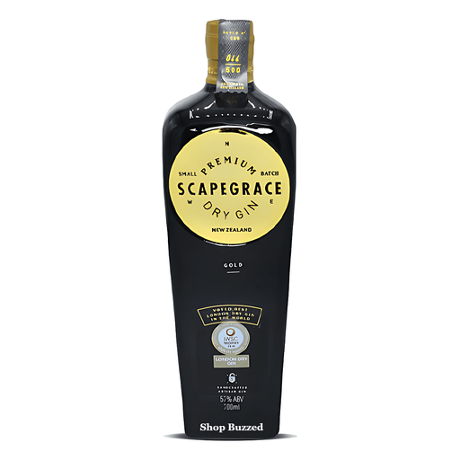 Scapegrace Premium Dry Gin Small Batch (Gold) 750ml - Shop Buzzed