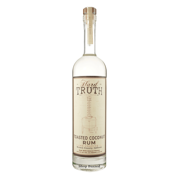 Hard Truth Toasted Coconut Rum 750ml - Shop Buzzed