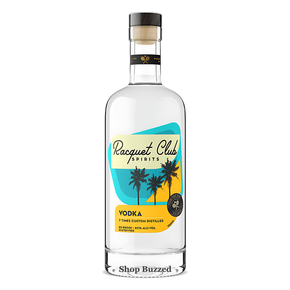 Racquet Club Vodka 750ml - Shop Buzzed
