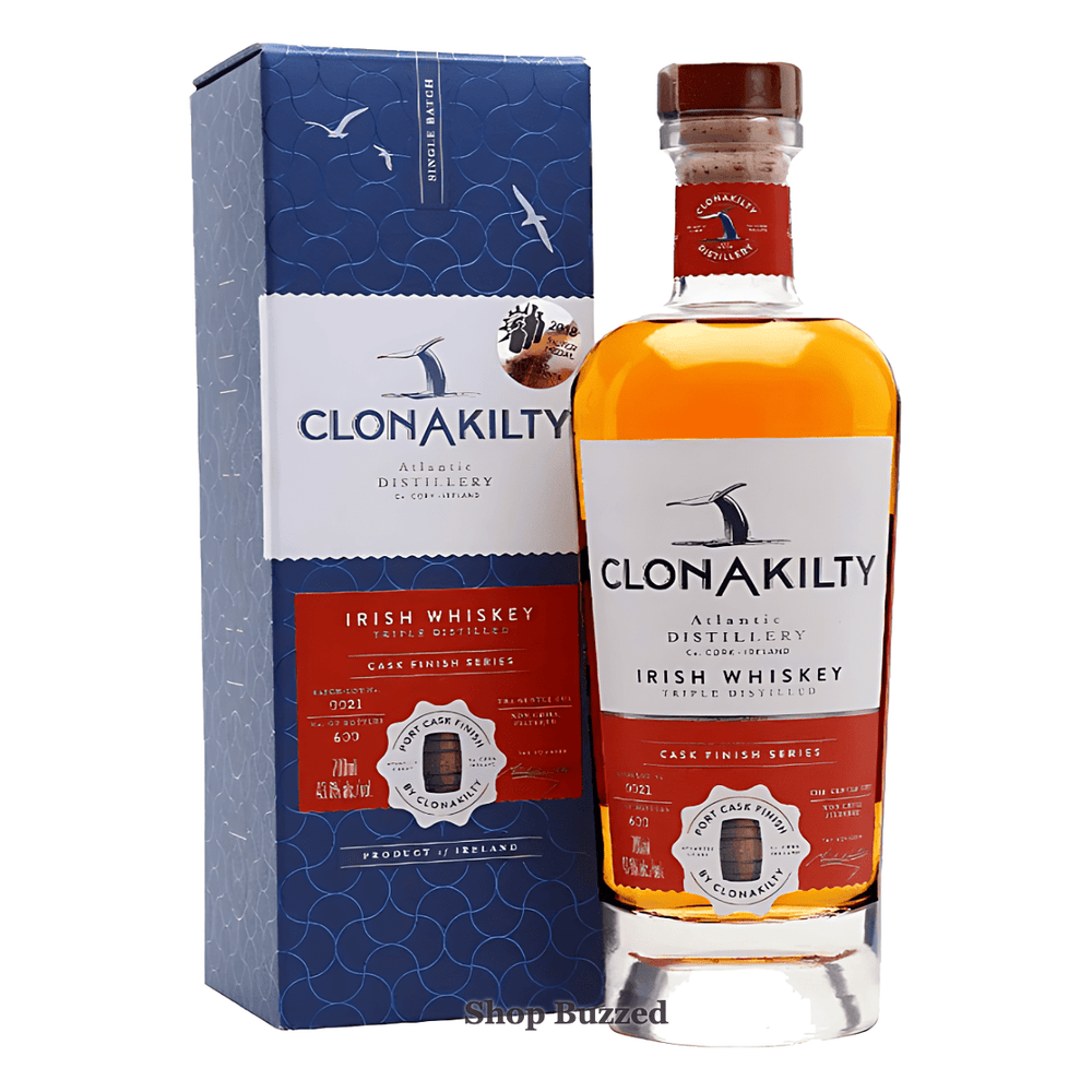 Clonakilty Port Cask Finish Irish Whiskey 750ml - Shop Buzzed