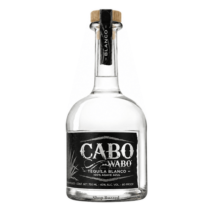 Cabo Wabo Blanco Tequila 750ml - Shop Buzzed
