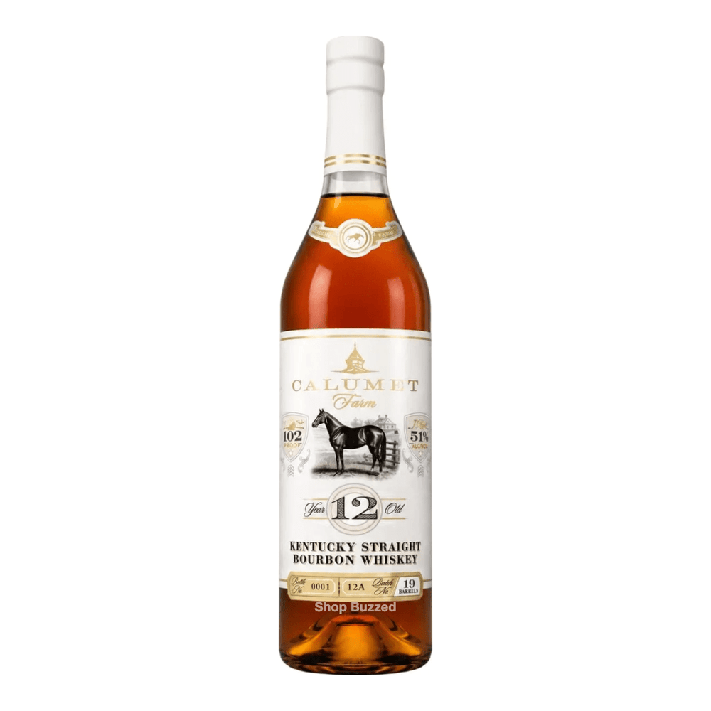 Calumet Farm 12 Year Kentucky Straight Bourbon Whiskey 750mL - Shop Buzzed