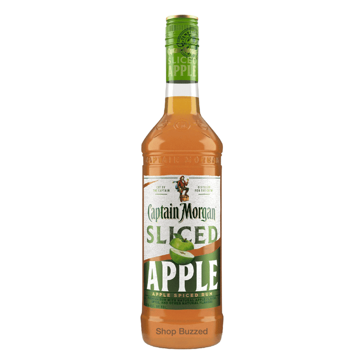 Captain Morgan Sliced Apple Rum 750ml - Shop Buzzed