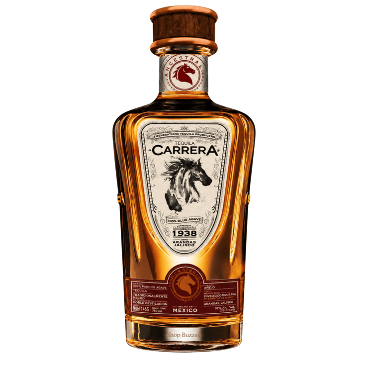 Carrera Añejo Double Distilled Tequila 750 ml - Shop Buzzed