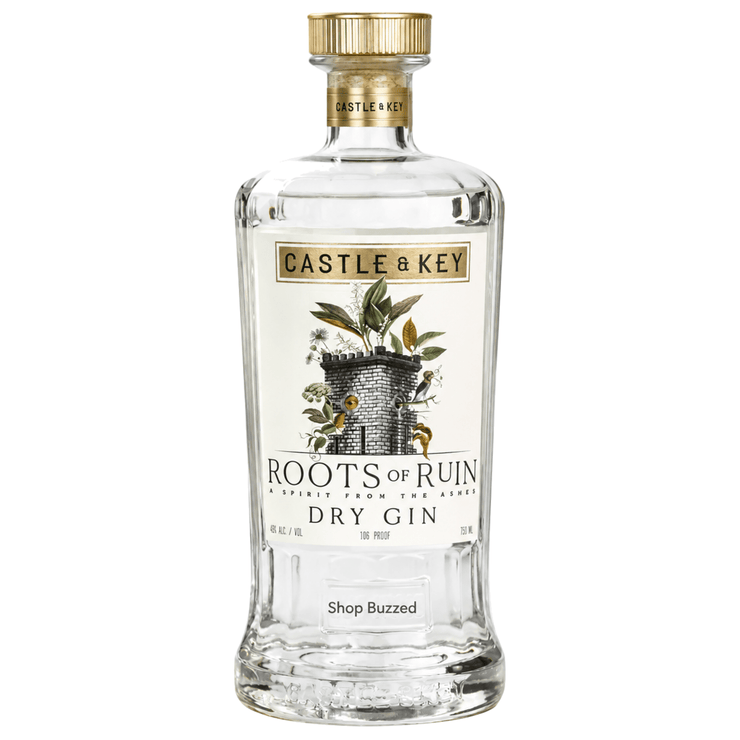 Castle & Key Roots of Ruin Dry Kentucky Gin 750 ml - Shop Buzzed