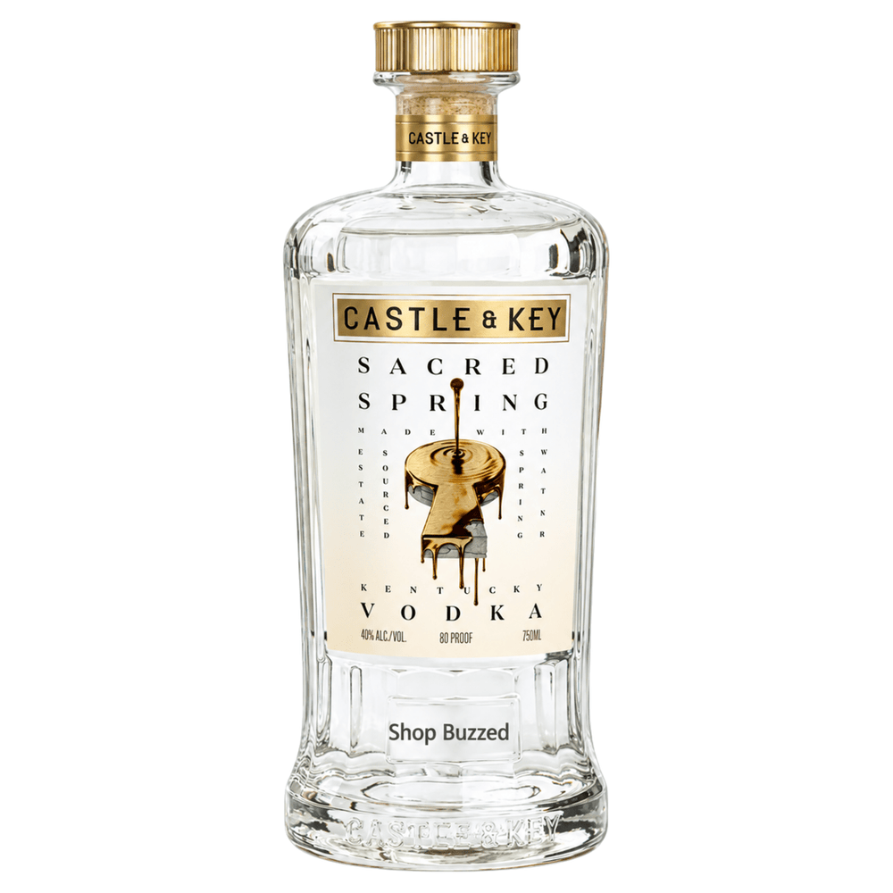 Castle & Key Sacred Spring Vodka 750 ml - Shop Buzzed