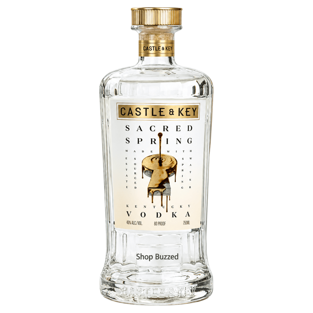 Castle & Key Sacred Spring Vodka 750 ml - Shop Buzzed