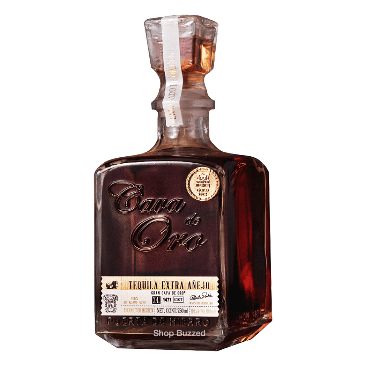 Cava de Oro Extra Añejo Tequila 750ml - Shop Buzzed