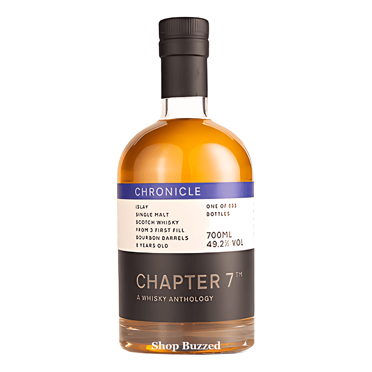 Chapter 7 Chronicle Islay Single Malt Scotch 8 Year 750ml - Shop Buzzed