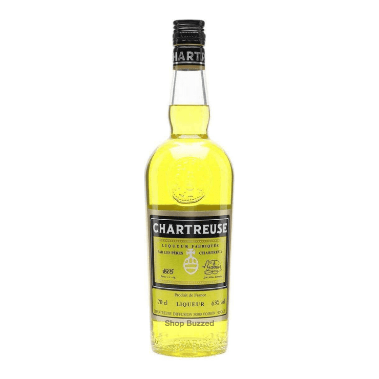 Chartreuse Yellow Liqueur 750ml - Shop Buzzed