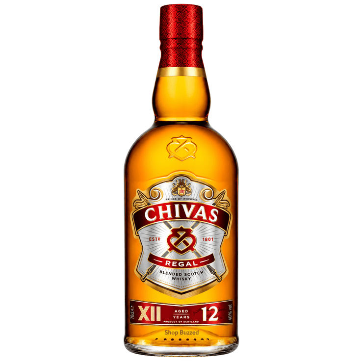 Chivas Regal 12 Year Old Blended Scotch Whisky 750 ml - Shop Buzzed