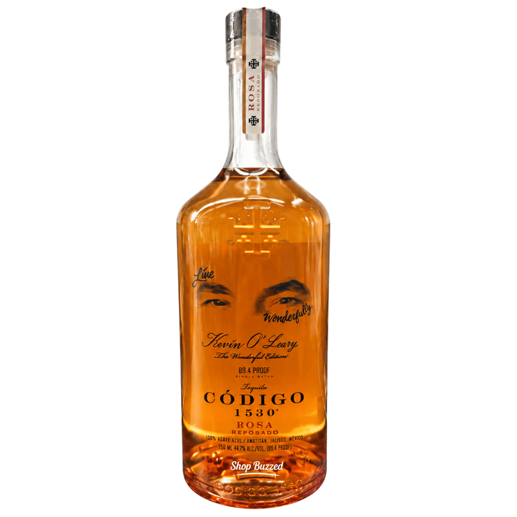 Código 1530 Kevin O'Leary Rosa Reposado 750 ml - Shop Buzzed