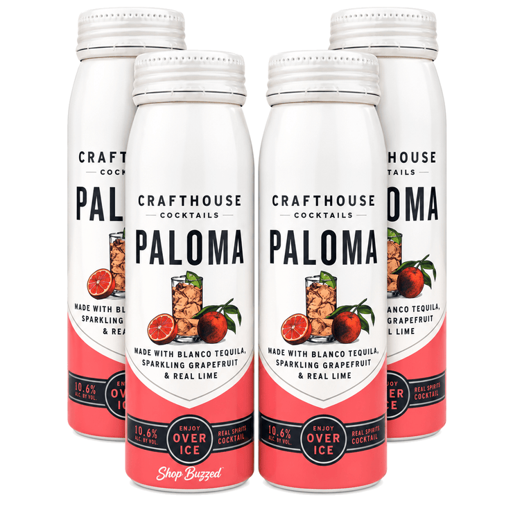 Crafthouse Cocktails Paloma 4pk 200ml - Shop Buzzed