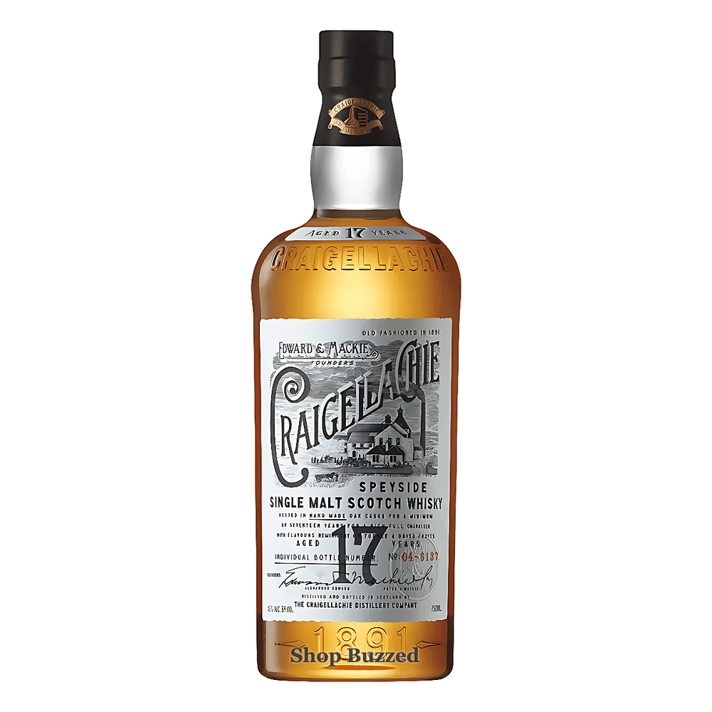 Craigellachie 17 Year Single Malt Scotch Whisky 750ml - Shop Buzzed