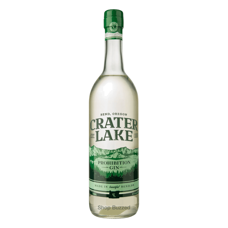 Crater Lake Prohibition Gin 750ml - Shop Buzzed