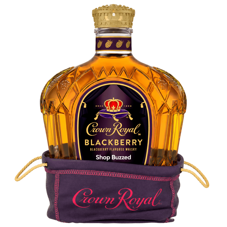 Crown Royal Blackberry Flavored Whisky 750ml - Shop Buzzed