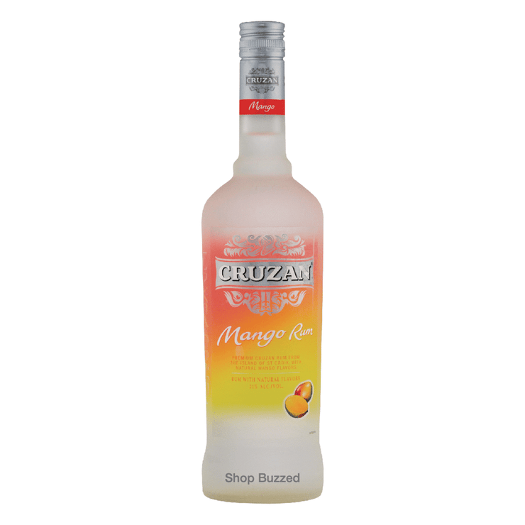 Cruzan Mango Rum 750ml - Shop Buzzed