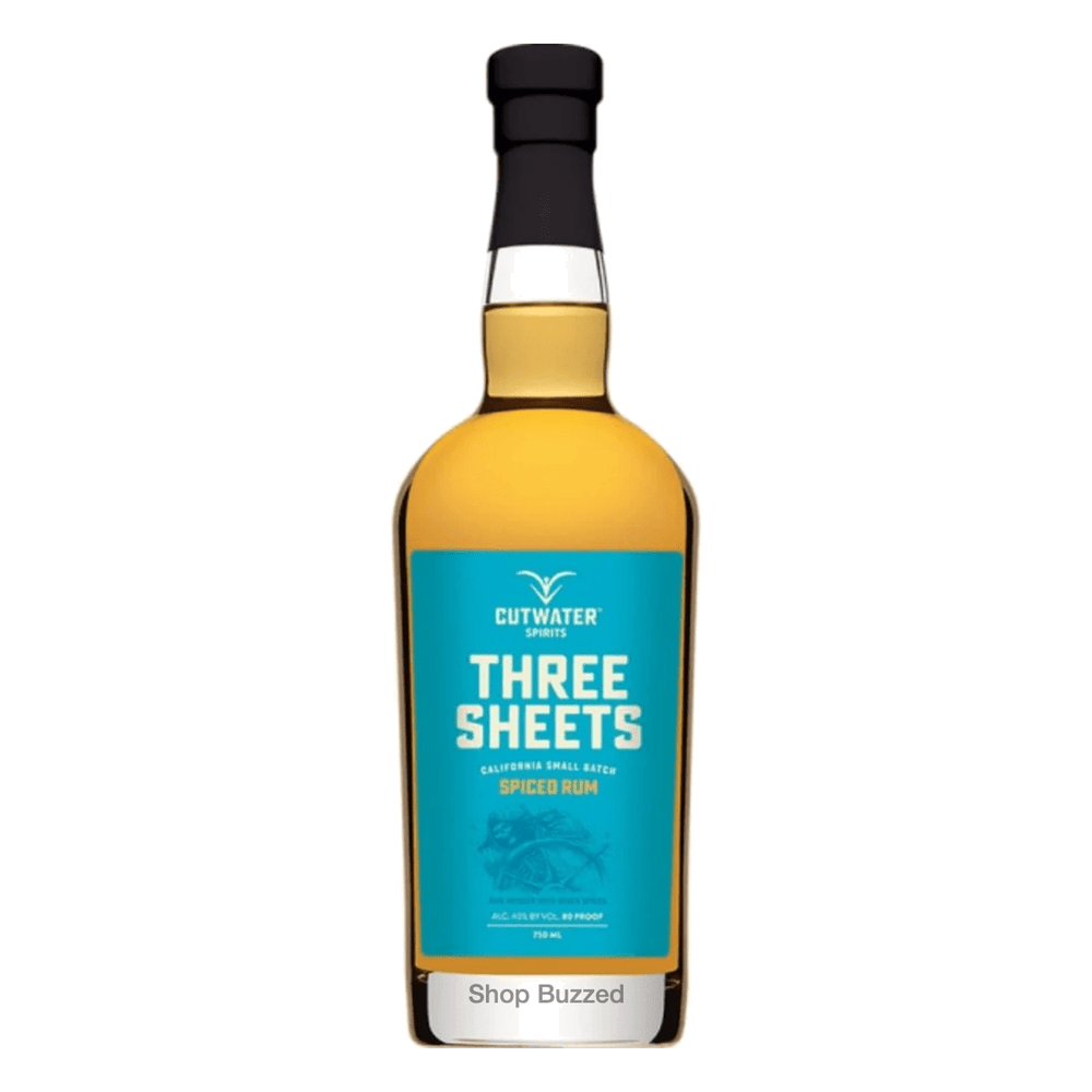 Cutwater Three Sheets Spiced Rum 750 ML - Shop Buzzed