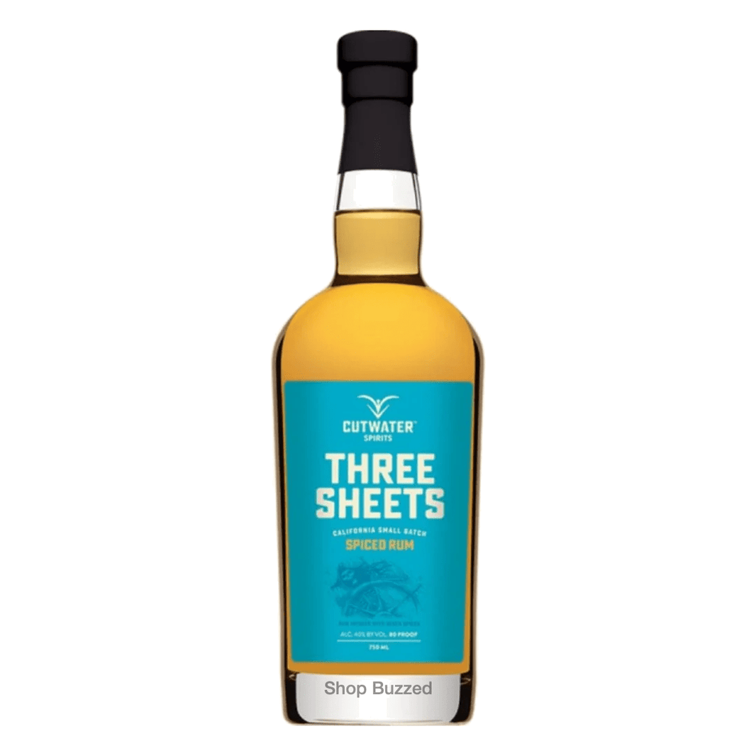 Cutwater Three Sheets Spiced Rum 750 ML - Shop Buzzed
