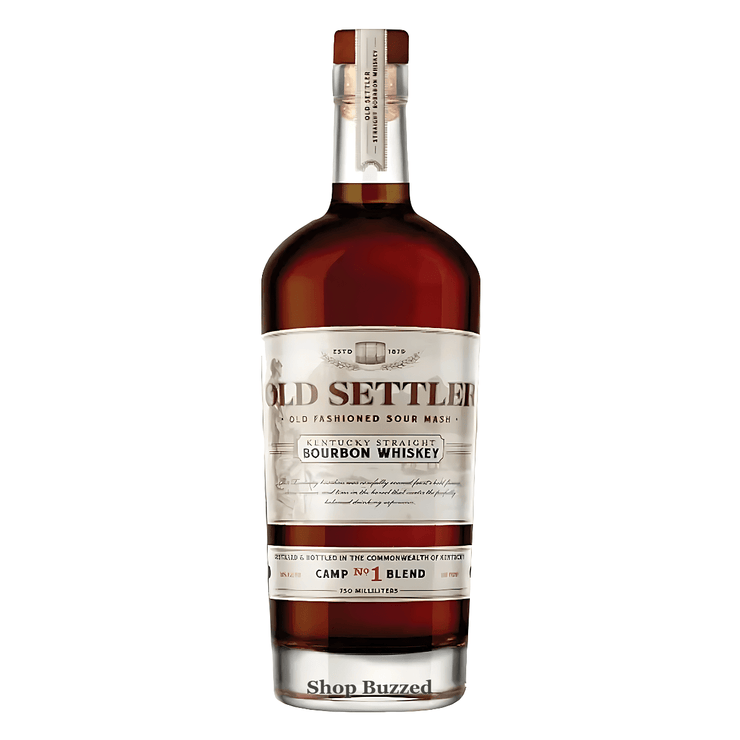 Old Settler Old Fashioned Sour Mash Kentucky Straight Camp no 1 Blend 750ml - Shop Buzzed