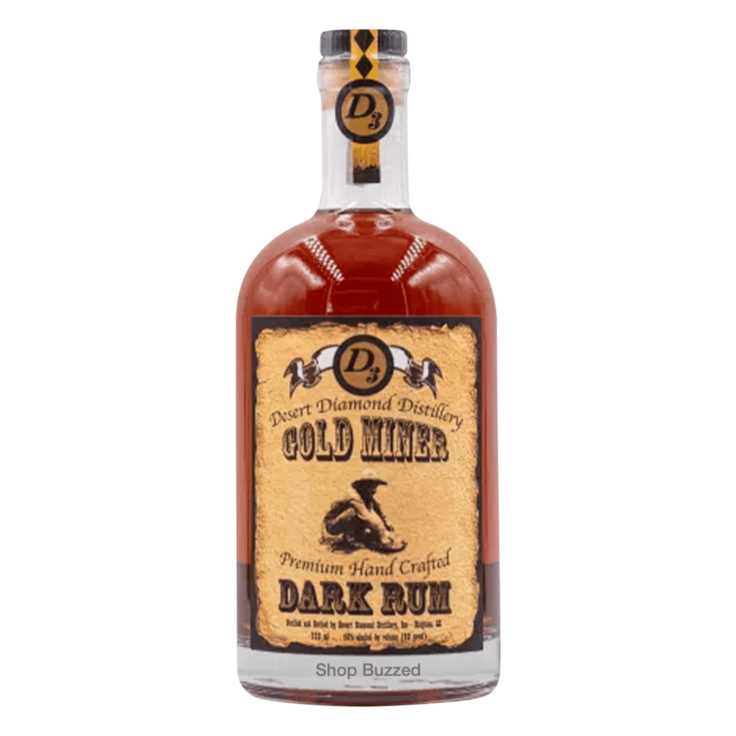 Desert Diamond Distillery Gold Miner Dark Rum 750 ml - Shop Buzzed
