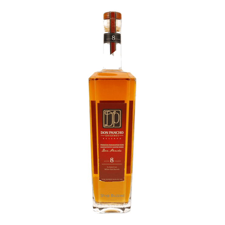 Don Pancho Origenes Rum 8 year 750ml - Shop Buzzed