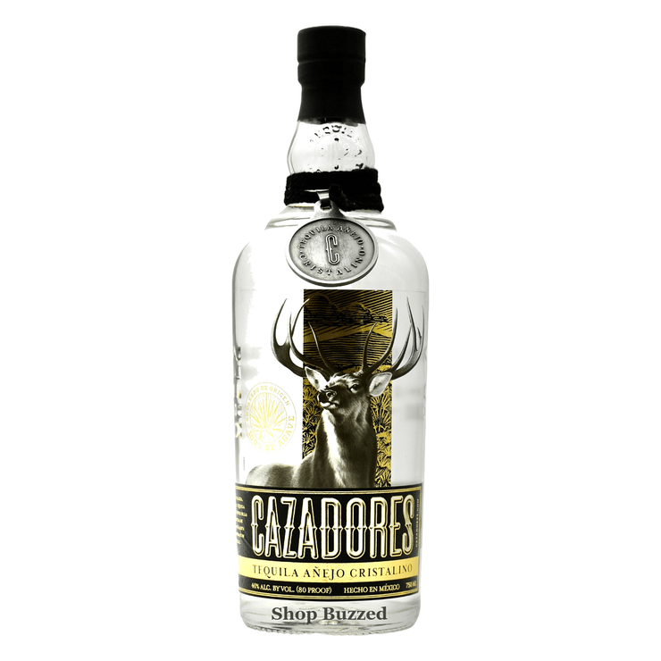 Cazadores Tequila Anejo Cristalino 750ml - Shop Buzzed