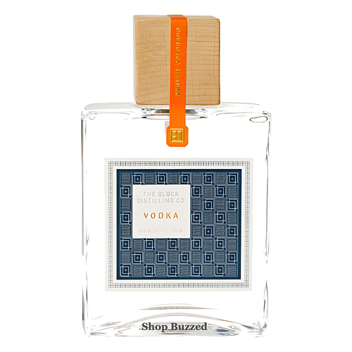The Block Distilling Co. Vodka 750ml - Shop Buzzed