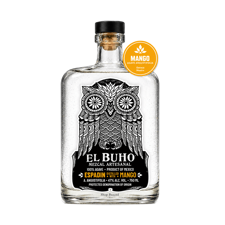 El Buho Espadin Distilled with Mango Mezcal 750ml - Shop Buzzed